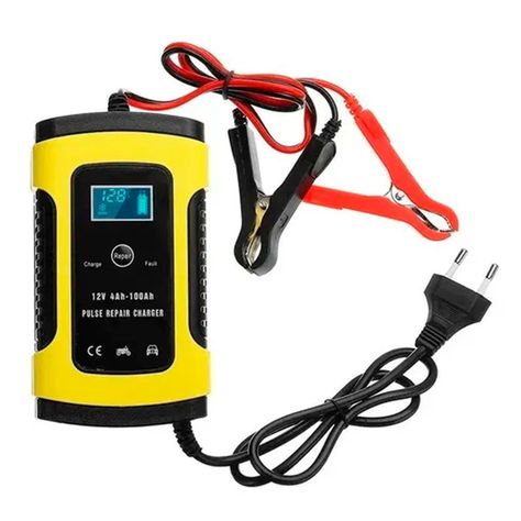 Cargador Inteligente De Batería 12v De Auto-0