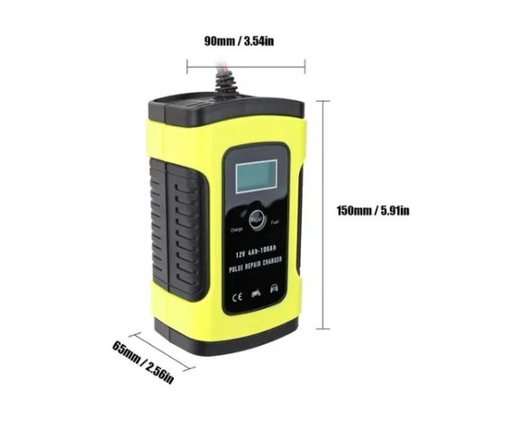 Cargador Inteligente De Batería 12v De Auto-1