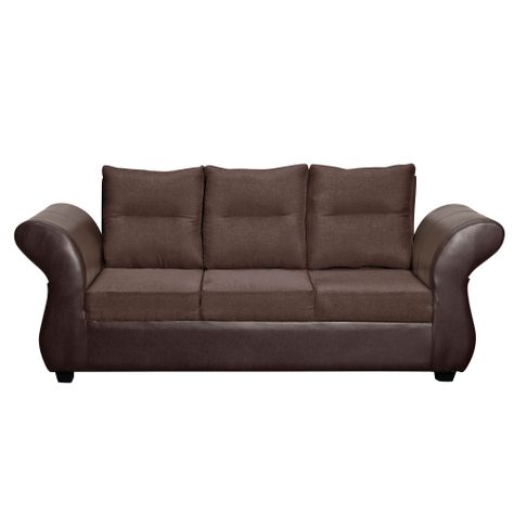 Juego de Living Zara 3.1.1 Tela-Pu Chocolate-2