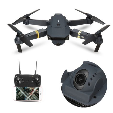 Dron 4k Ultra Hd Doble Cámara  Control Remoto Wifi-0