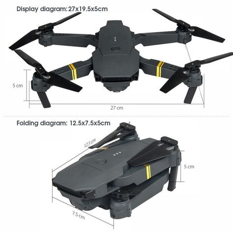 Dron 4k Ultra Hd Doble Cámara  Control Remoto Wifi-5