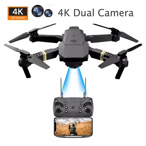 Dron 4k Ultra Hd Doble Cámara  Control Remoto Wifi-2