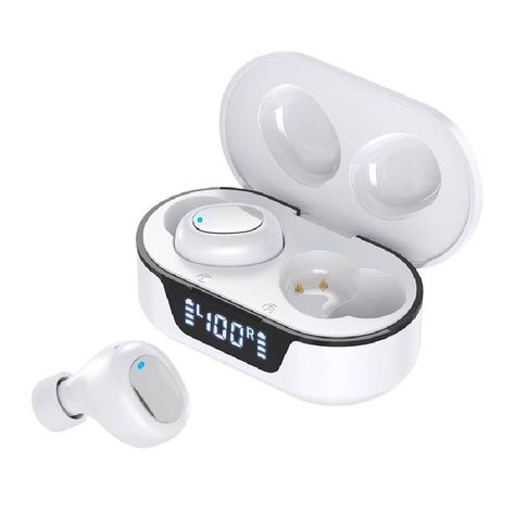 Audífonos Inalámbricos TW16 Bluetooth Blanco-0