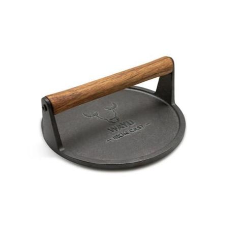 PRENSA REDONDA 18CM IRON CAST WAYU-0