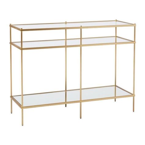 Arrimo de Vidrio Dorado 105 cm-0