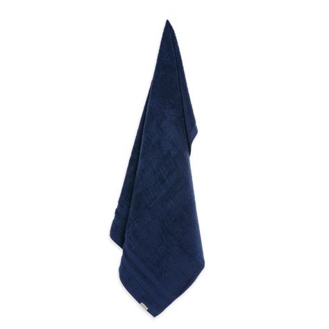 Toalla de baño Karsten Unika 500gr 70 x 140 cm Azul Marino-1