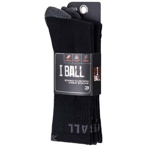 Pack 3 Pares Calcetines Largos Deportivos I Ball-1