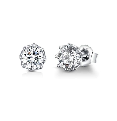Aros Puntos de Luz Plata fina ley S925-0