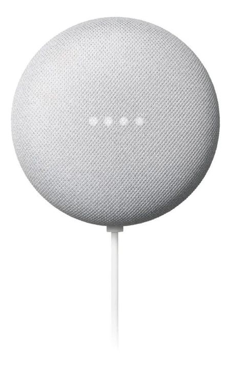Google Nest Mini 2nd Gen con asistente virtual Google Assistant chalk-1