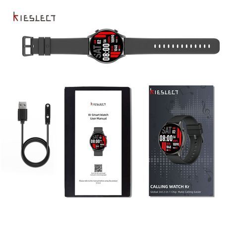 Smartwatch Xiaomi Kieslect Kr Negro-5