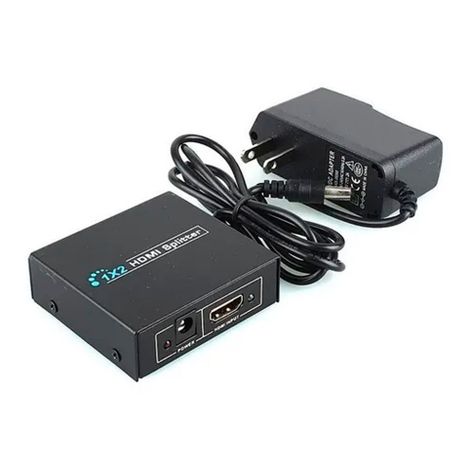 Splitter Amplifica 2 Salidas Hdmi Soporta 3D-1