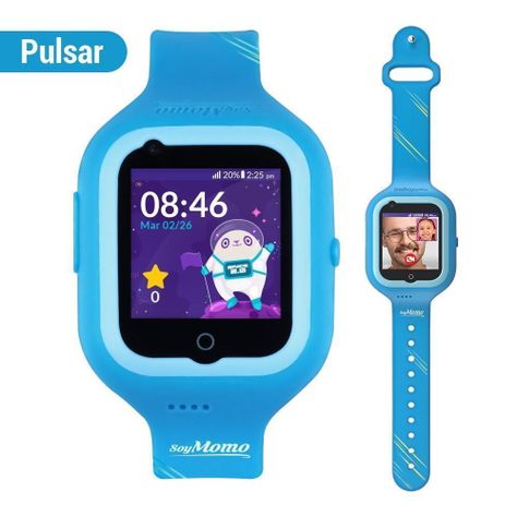 Reloj Smartwatch Soymomo Space 2.0 GPS Celular Azul-1