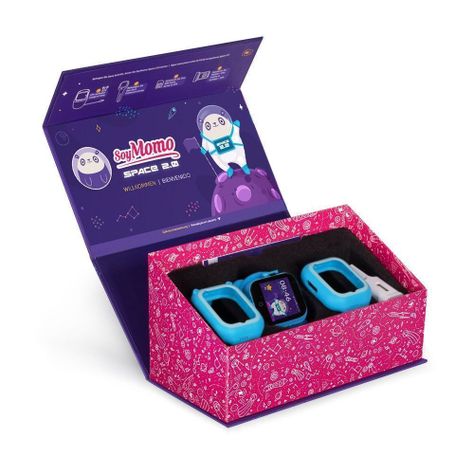 Reloj Smartwatch Soymomo Space 2.0 GPS Celular Azul-4