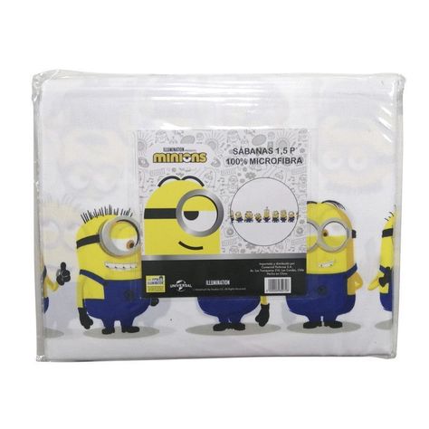 Juego Sabanas MINIONS 1,5 P Modelo 1-1