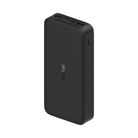 Batería externa Xiaomi 20000mAh Redmi 18W Fast Charge Power Bank negro-1