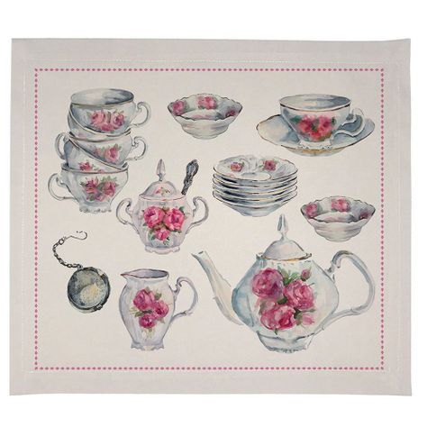 Set  de Individuales impermeables, Tacitas-0