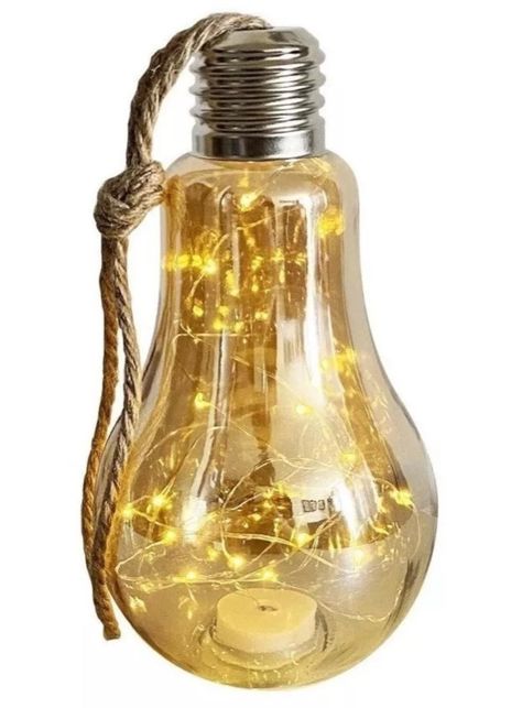 AMPOLLETA VIDRIO LUZ HADA 18 CMS-0