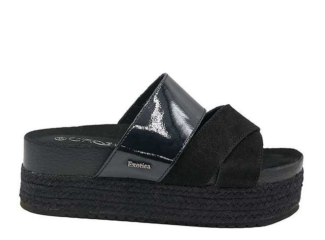 Sandalias Enia Negro Exotica-1