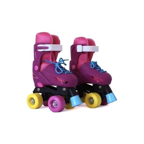 Patines 4 Ruedas De Niñas Ajustable 35 al 38-0