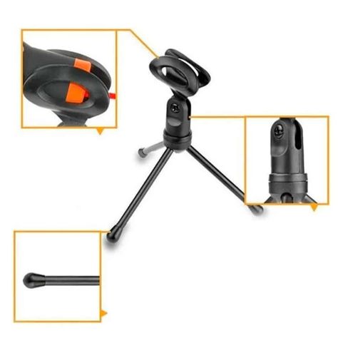 Kit Micrófono Condensador Andowl QY-K222-2