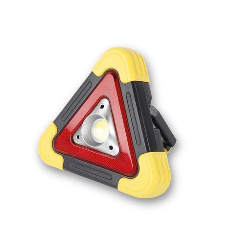 Triangulo Luz de Seguridad Emergencia Cn Panel Solar Tecnolab-1