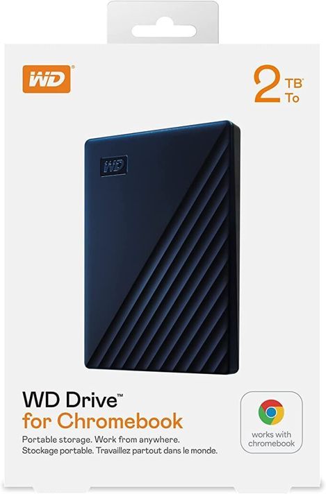 Disco duro externo WD de 2TB -0