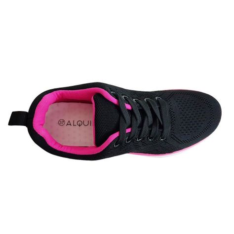 ZAPATILLA SPORT MUJER ALQUIMIA NEGRO FUCSIA-3