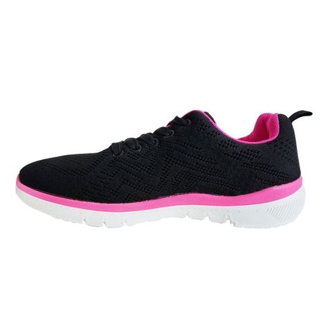 ZAPATILLA SPORT MUJER ALQUIMIA NEGRO FUCSIA-2