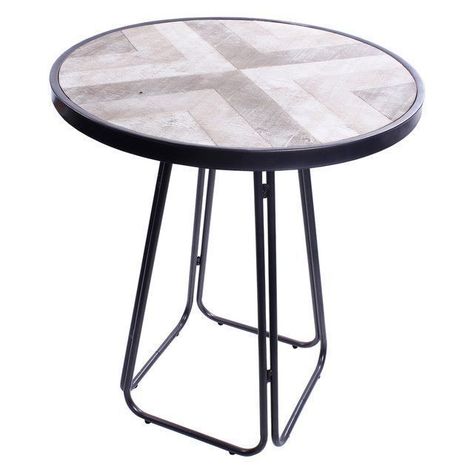 Mesa Decorativa Bar Tennessee Redonda-1