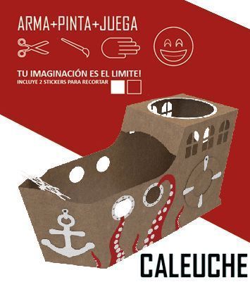 BARCO  GRANDE DE CARTÓN - Caleuche-0