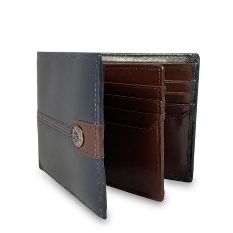 Billetera Invictus 577 Azul/Marrón-1