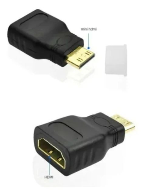 Copla Hdmi Hembra A Mini Hdmi Macho Recto-1