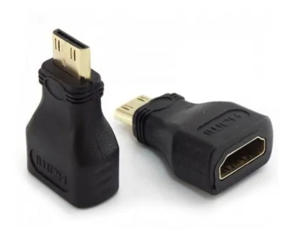 Copla Hdmi Hembra A Mini Hdmi Macho Recto-0