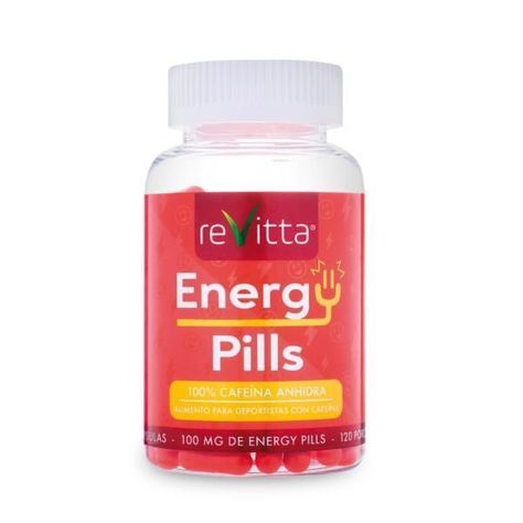 Cafeina anhidra Energy Pills 100mg 120 cápsulas-0