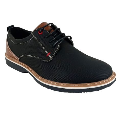 Zapatos de Casual de hombre X6 Negro-1
