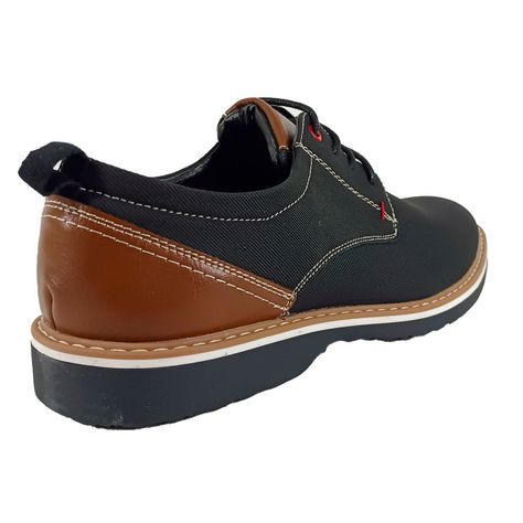 Zapatos de Casual de hombre X6 Negro-4