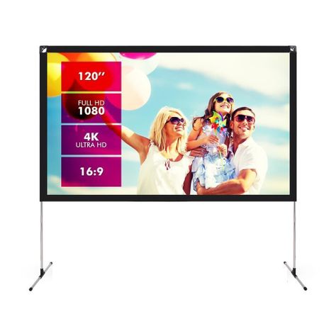 PANTALLA TELON PARA PROYECTOR DE 120 PULGADAS PORTABLE EXTERIOR-0