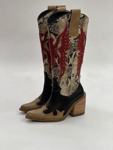 Bota West Multicolor Exotica-1