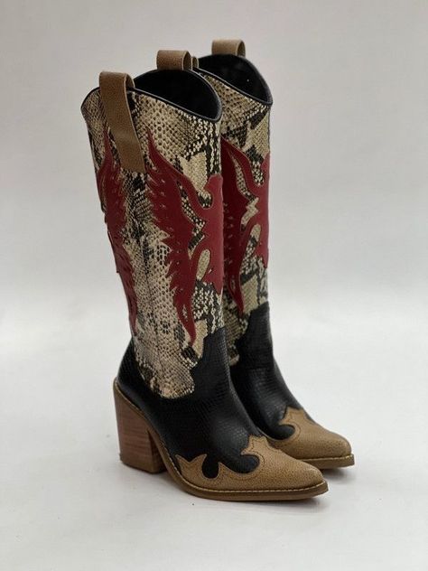Bota West Multicolor Exotica-2