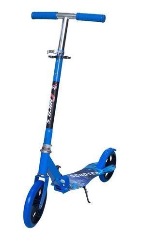 Scooter Metálico Edad 8 A 17 Resistente Ajustable Unisex-0