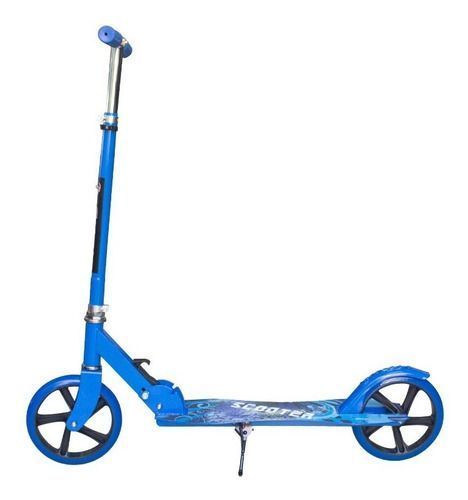 Scooter Metálico Edad 8 A 17 Resistente Ajustable Unisex-1