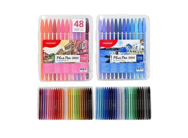 Pack 48 lapices MONAMI + Libro Pinta a tu Pinta-1