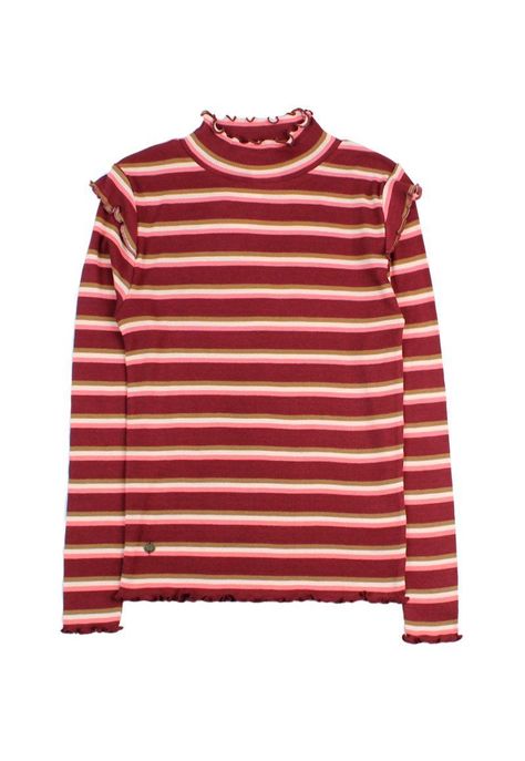 Polera jr niña listada outside 364-0