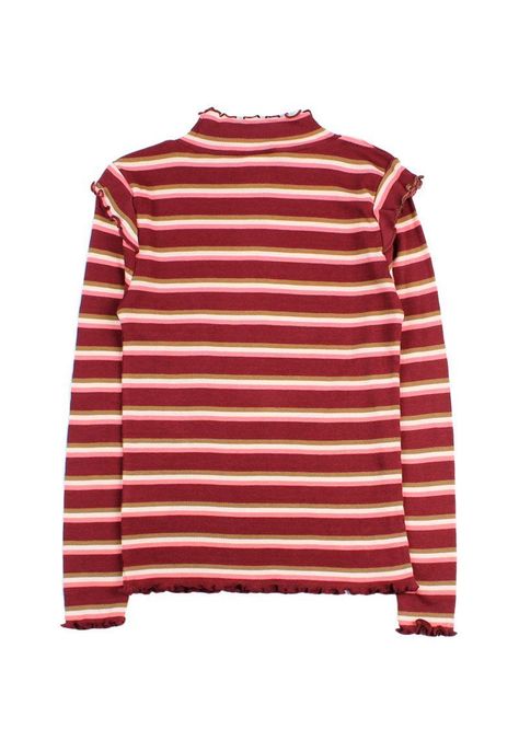 Polera jr niña listada outside 364-1