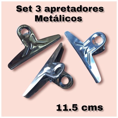 SET 3 APRETADORES METALICOS-1