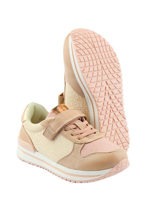Zapatilla sport jogging velcro elastico a correr niña 907-3
