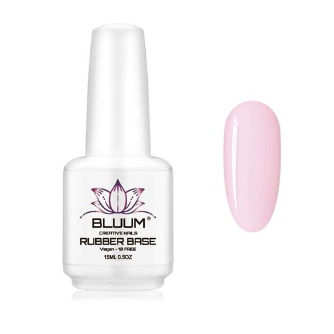 Base Rubber Profesional Rosado 15 Ml-0