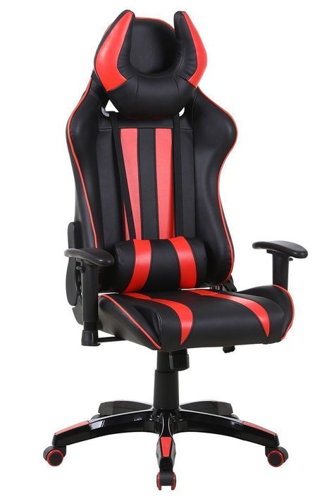 Silla Gamer Racing Reclinable Rojo-0