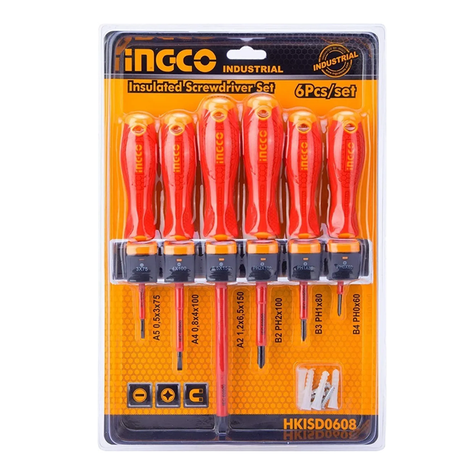 Set Destornilladores Electricos Aislado 6pcs Ingco-1
