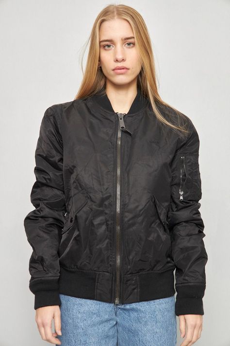 Bomber casual reciclado negro schott talla S  -0